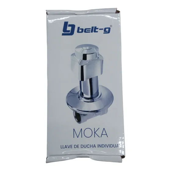 Llave De Ducha Individual. Manilla Moka. Belt-g Gri-0737