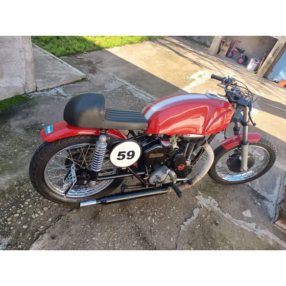 Moto Matchless 500 G80s 1949 - Caferacer