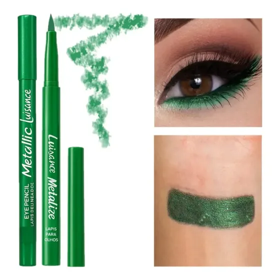 Luisance - Lápis Para Olhos Metálico Verde Verde-escuro Metálico