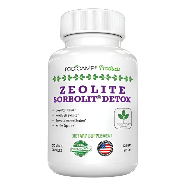 Zeolita Clinoptilolita 500mg X 120 Cápsulas Vegetales