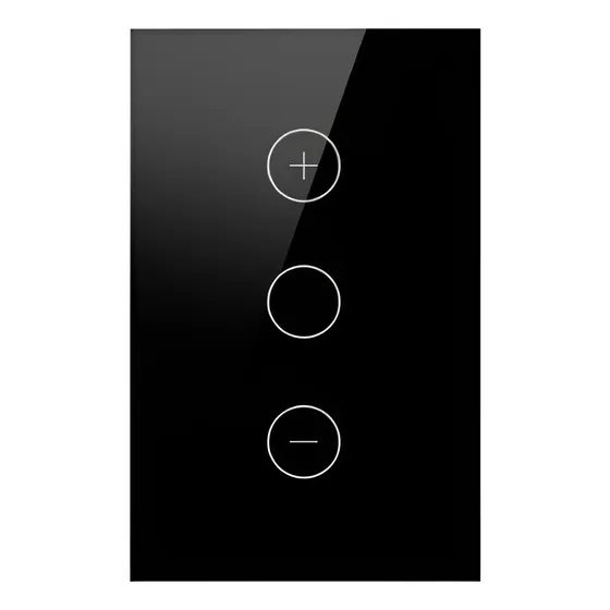Interruptor De Luz Dimmer Inteligente Wifi Bsmart Bs-id01bk