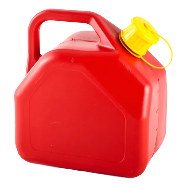 Tanque Plastico 5lts 15cmx22,5cmx22cm Rojo Diesel Tools