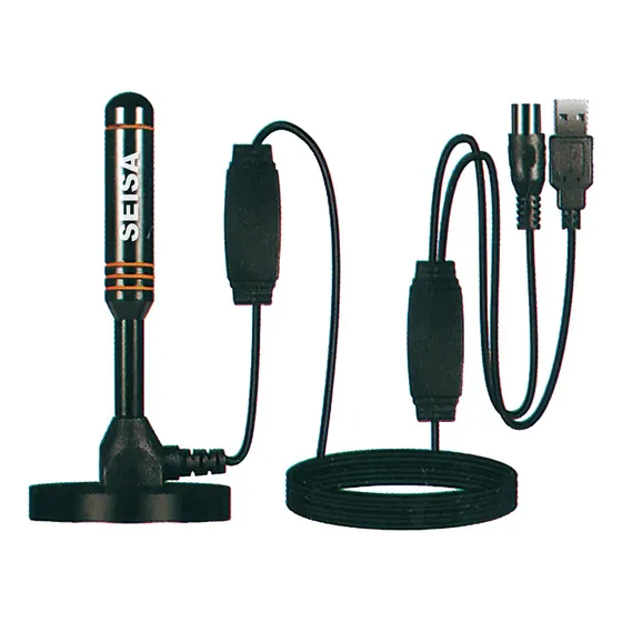 Antena Digital Tv Full Hd Señal 360 Base Con Imán Seisa | Cuotas sin interés