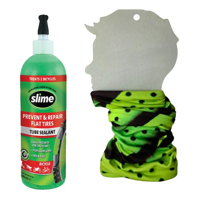 Kit Antipinchazos Para Llantas Con Neumático Slime 16 Oz + C