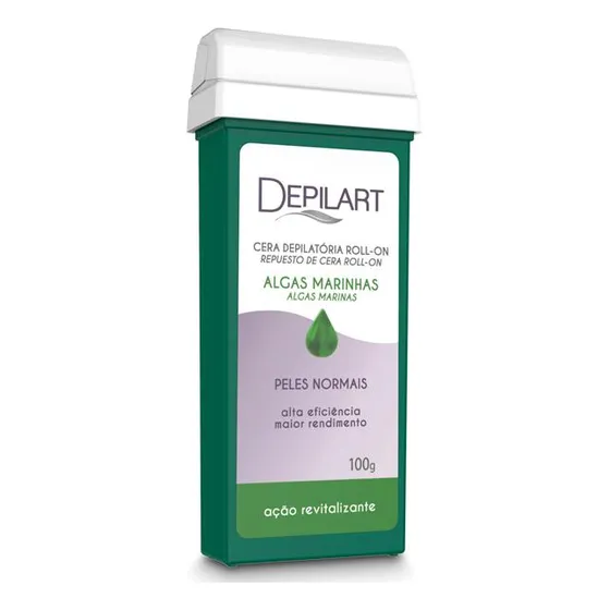 Cera Depilatoria Depilart Roll On Algas Marinas