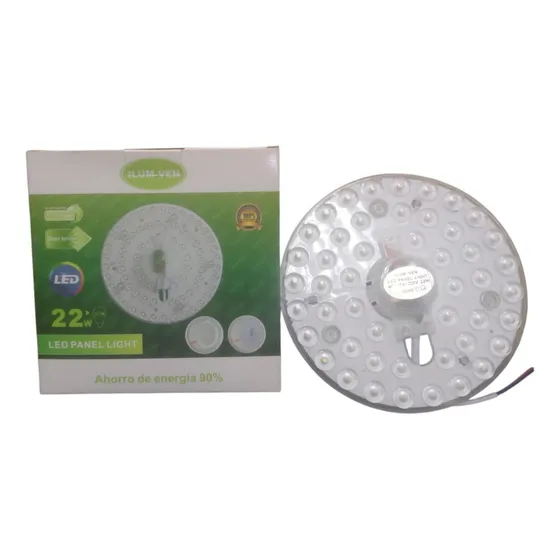 Placa De Aluminio Led 22w 110/220v Ilumven