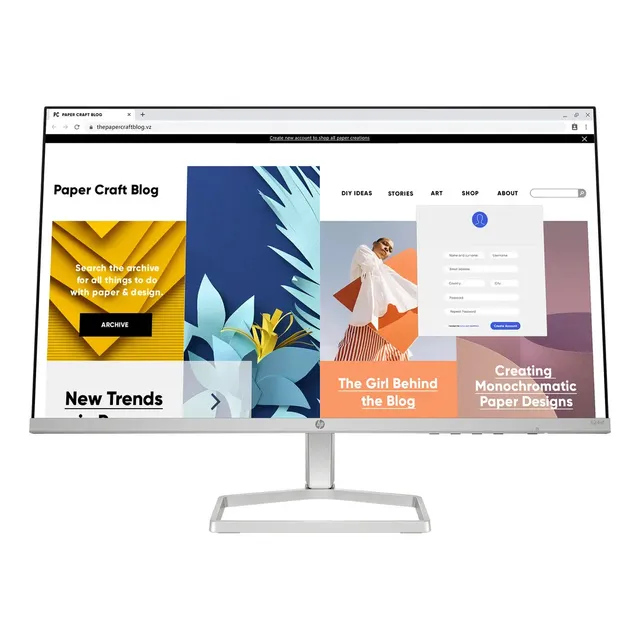 Monitor Hp 524sf Fhd 100 Hz 23.8 Ips Hdmi- Boleta