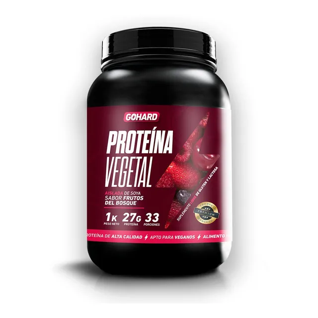 Proteina Vegetal Soya Gohard 1 Kilo 33 Serv. C/envio