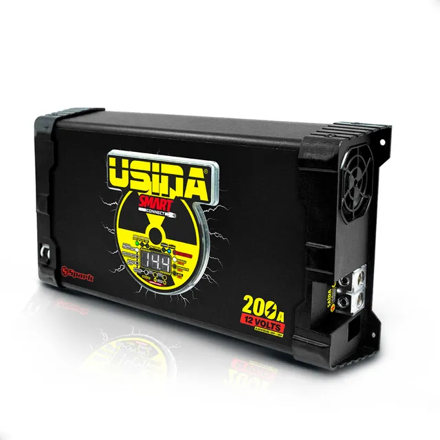 Fonte Usina Spark 200a Amperes 12v Bivolt Smart Connect