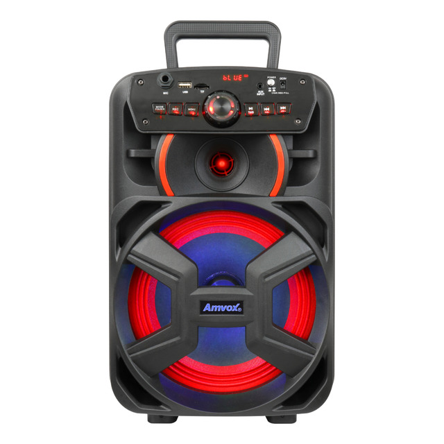 Caixa De Som Amplificada Amvox Aca 221 Bluetooth Woofer 8 Cor Preto 110v/220v Caixa De Som Amplificada Amvox Aca 221 Bluetooth Woofer 8 Cor Preto 110v/220v