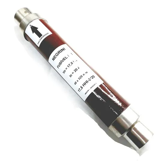 Fusível Hh 15 / 17,5 Kv Din 325mm 31,5kA 20A Negrini