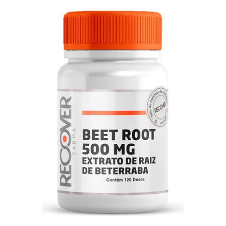 Beet Root 500mg - Extrato De Raiz De Beterraba - 120 Doses Sabor Without Flavor Beet Root 500mg - Extrato De Raiz De Beterraba - 120 Doses Sabor Without Flavor