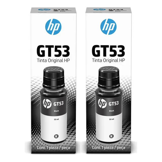 Kit 2 Botellas Tinta Negra Para Hp Smart Tank 670 720 750 Or