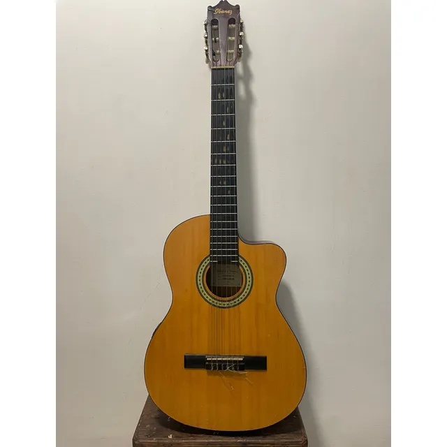 Guitarra Acústica Ibanez Ga3ece - Ambar