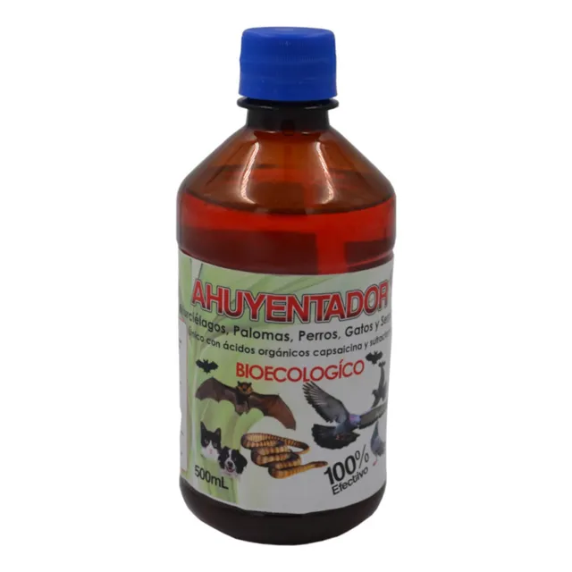 Ahuyentador Líquido Para Animales: Efectivo Y Seguro X 500ml