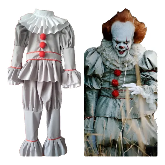 Disfraz Payaso Pennywise It Para Niños Talles 10 / 12 / 14