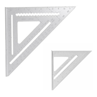Kit 2 Esquadro Rápido Tipo Swanson Speed Square 7 E 12 Pol Kit 2 Esquadro Rápido Tipo Swanson Speed Square 7 E 12 Pol