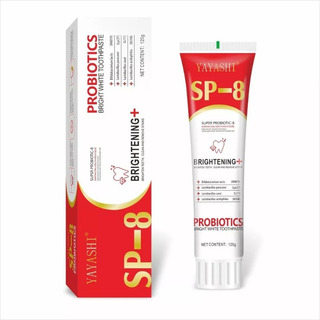 Pasta De Dientes Blanqueadora Probiótica Sp-8 De 120g Pasta De Dientes Blanqueadora Probiótica Sp-8 De 120g