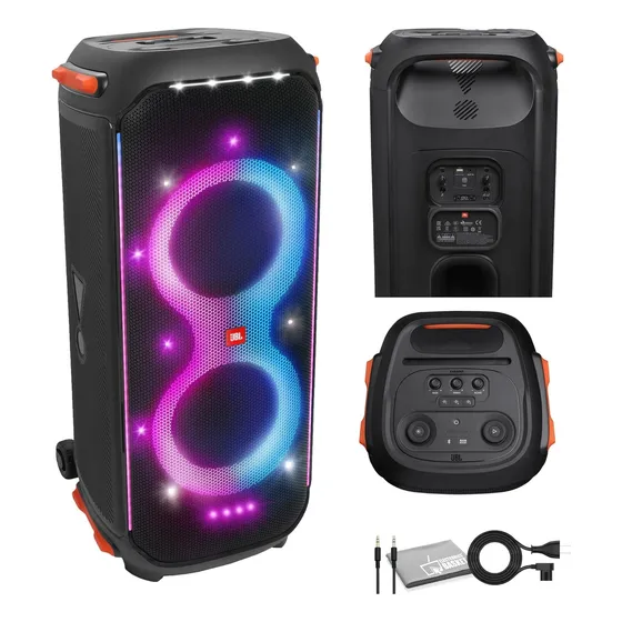 Corneta Jbl Partybox 710 Con Luces Splashproof Mic & Guitar