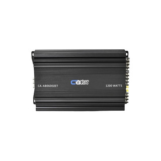 Amplificador Carbon Audio Clase Ab 2ch 1200w Color Negro Amplificador Carbon Audio Clase Ab 2ch 1200w Color Negro