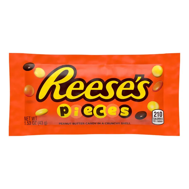 Reese's Pieces Luneta Mantequilla De Maní 43g (15 Piezas)