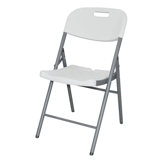 Silla Plegable 46x53x83cm Blanca Powerfik