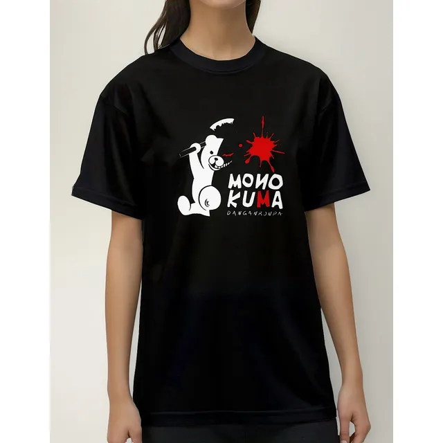 Remera De Algodón Monokuma - Danganronpa Japon Game