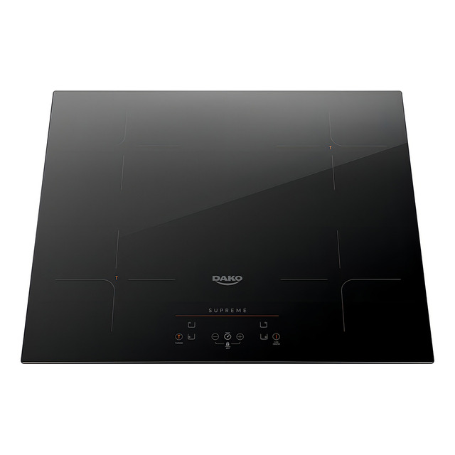 Cooktop De Indução 4 Bocas Preto Com Trava De Segurança Dako Supreme Cooktop De Indução 4 Bocas Preto Com Trava De Segurança Dako Supreme