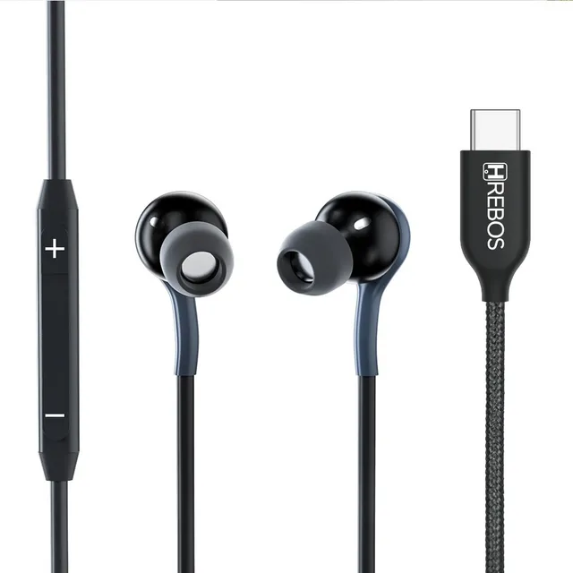 Fone De Ouvido Tipo C Para Samsung A73 A54 M54 S20 Fe S23 