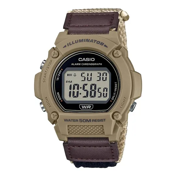 Serie Casio W219h | Reloj Digital Para Hombre | 50 M Wr | Le