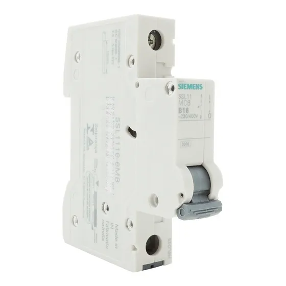 Disjuntor Siemens Unipolar Curva B 10a 16a 20a 25a 32a