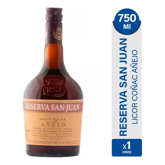 Coñac Reserva San Juan 750ml Cognac Añejo