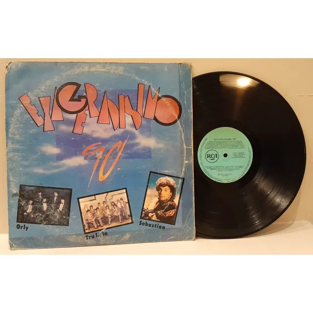Exageradisimo 90 Lp Vinilo Trulala Sebastian Orly Estándar