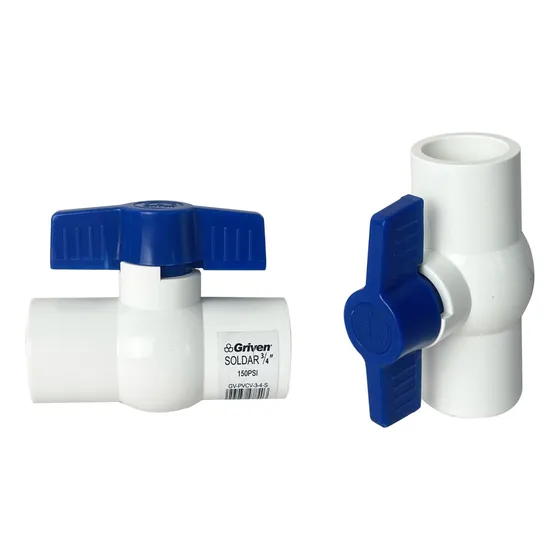 Llave De Bola Pvc Para Soldar Griven 3/4