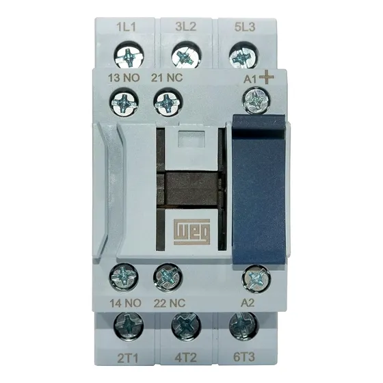 Contactor tripolar 32a Weg Cwb32 1na 1nf 24vcc