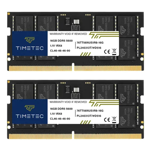Memória Sodimm 96gb 2 X 48 Gb Ddr5 5600mhz Ct2k48g56c46s5 Crucial