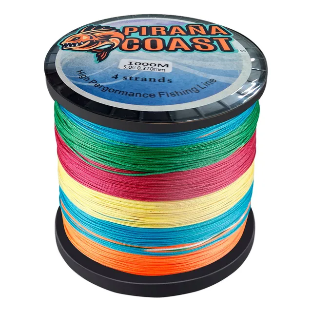 Tanza Pesca N5 Multifilamento 0.37mm X1000 Mt Piraña El Rey