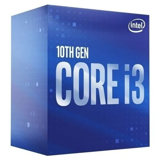 Procesador Intel Core I3-10100 Lga 1200 10ma Gen 3.60 Ghz