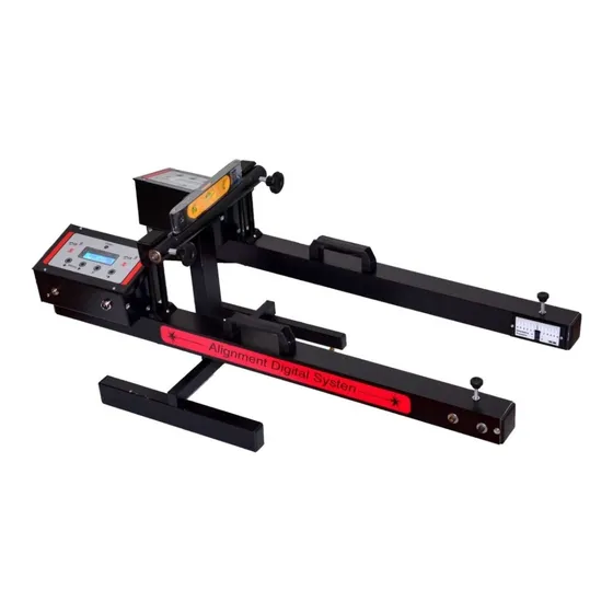 Alinhador Digital Dianteiro A Laser Completo