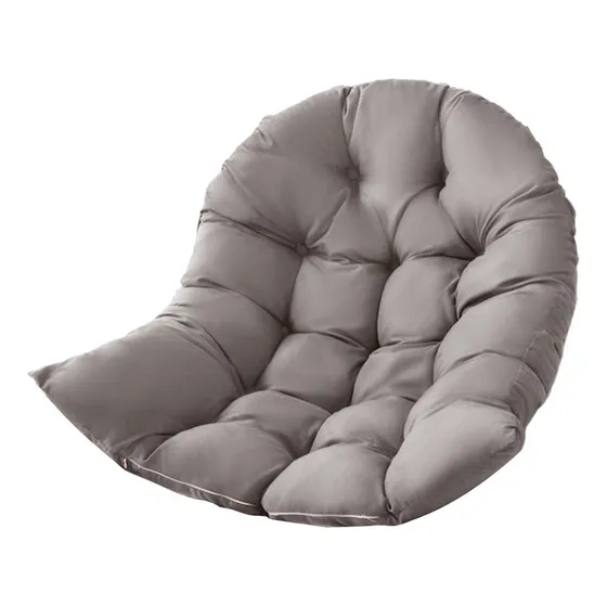 - Mimbre Rattan Silla Colgante Columpio Cesta Colgante Cojín