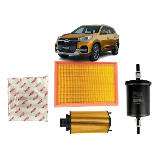 Kit Revisão Filtro Troca Completa Wega Tiggo 8 1.6 2020 /