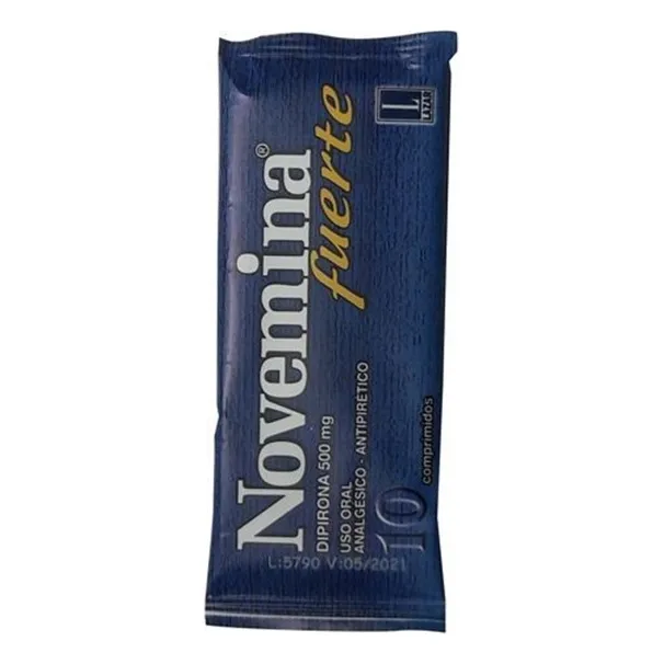 Novemina Fuerte® 500mg X 10 Comprimidos 
