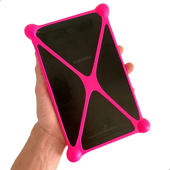 Capa Tablet Multilaser M7 Borracha Bumper Que Estica