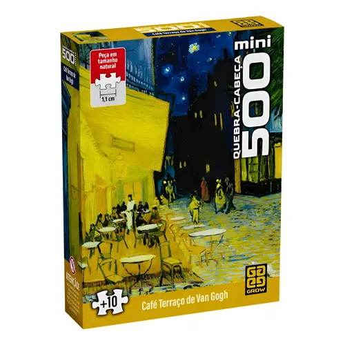 Quebra Cabeça 500 Pçs Leonardo Da Vinci Monalisa Game Office