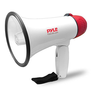 Pyle Megáfono Altavoz Pa Megáfono Con Sirena Incorporada - C Pyle Megáfono Altavoz Pa Megáfono Con Sirena Incorporada - C