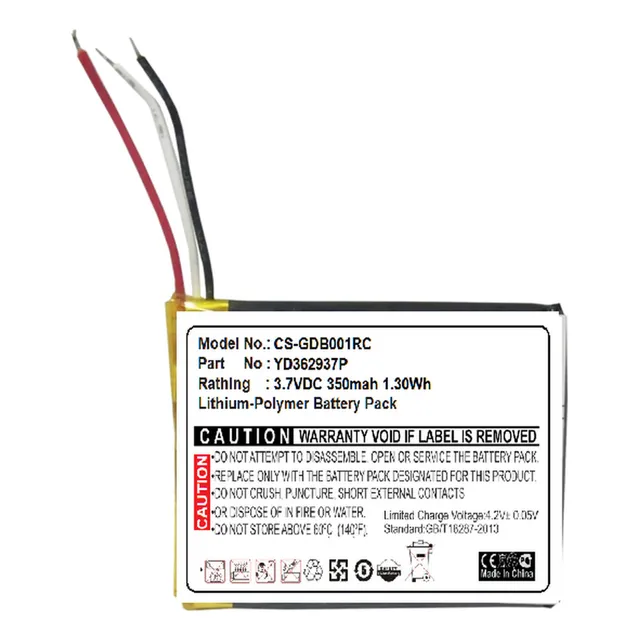 Bateria Controle Remoto Gopro   Hero 3+ Potente 350 Mah Cr