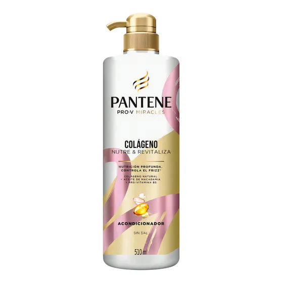 Acondicionador Pantene Pro-v Miracles Colágeno Nutre & Revitaliza 510ml