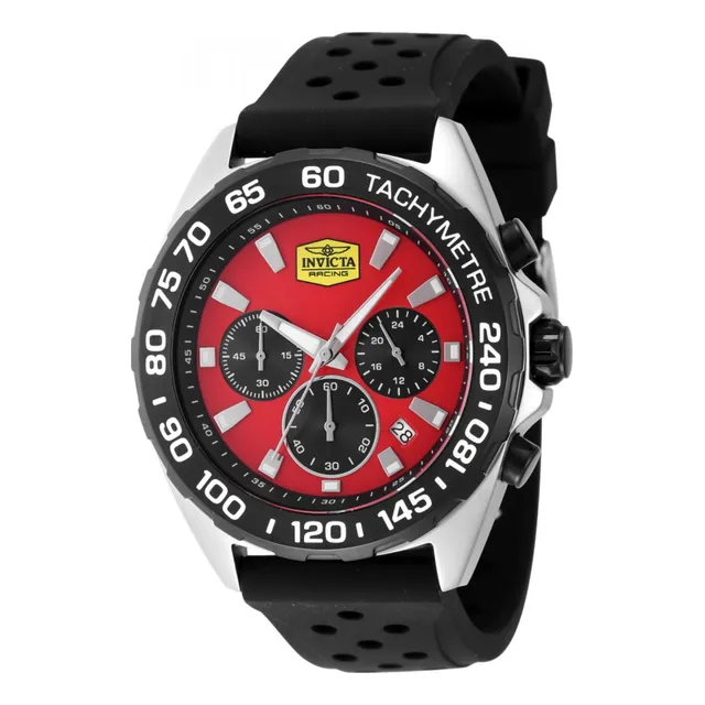 Reloj Invicta Racing 47772 Para Hombre, Color Negro