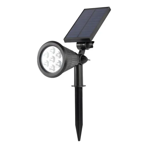 Estaca Solar Lampara Led Con 7 Colores