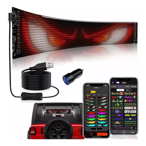 Letreros Luminosos Programables, Ojos De Led Carros